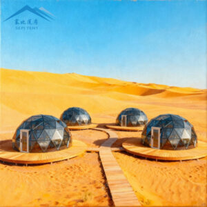 The Luxury Glass Dome Tent