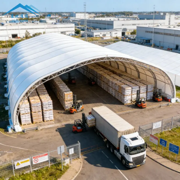 Large Temporary Warehouse Tent for industrial storage